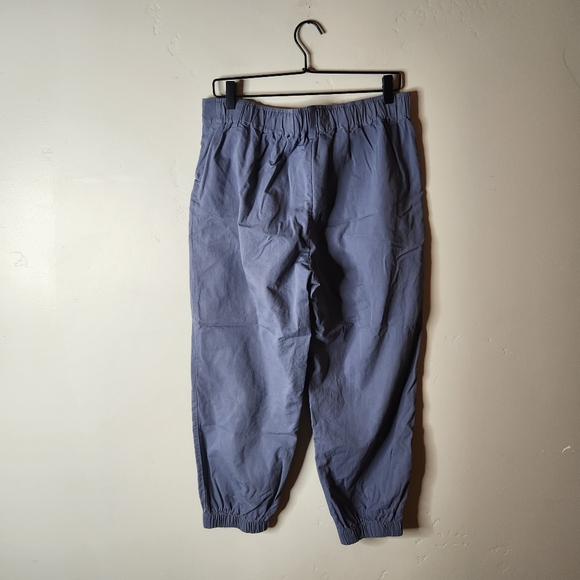 Halara Mid Rise Button Zipper Side Pocket Casual Cotton Joggers Size Large - Picture 3 of 7